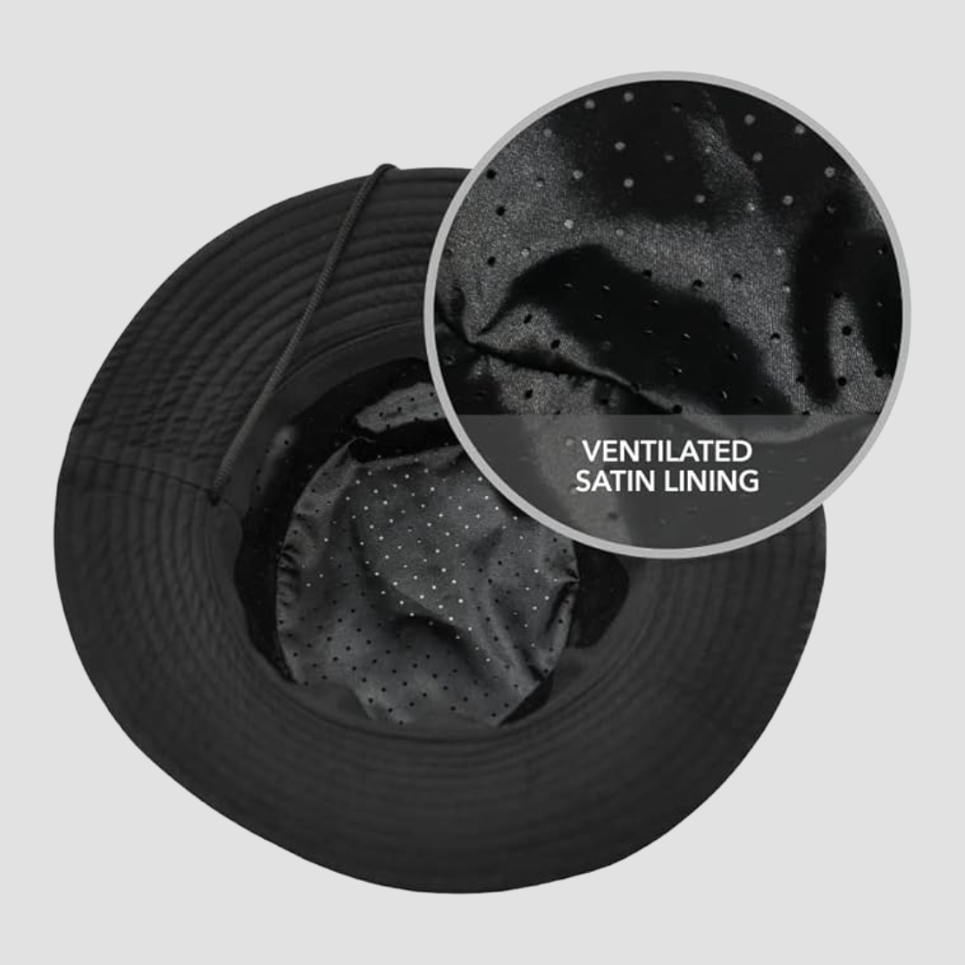 Satin-Lined, Waterproof Men's Boonie Bucket Hat