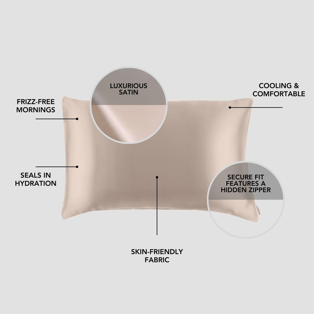 Hairbrella Satin Pillowcase