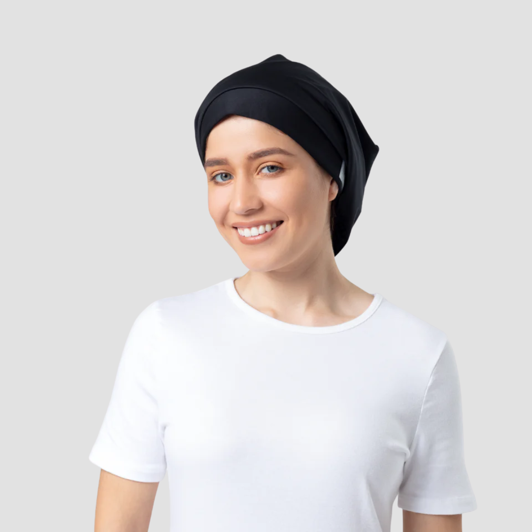 Hairbrella Lite Satin-Lined Rain Hat