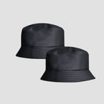 Satin-Lined, Waterproof Matte Bucket Hat - Bundle (2)