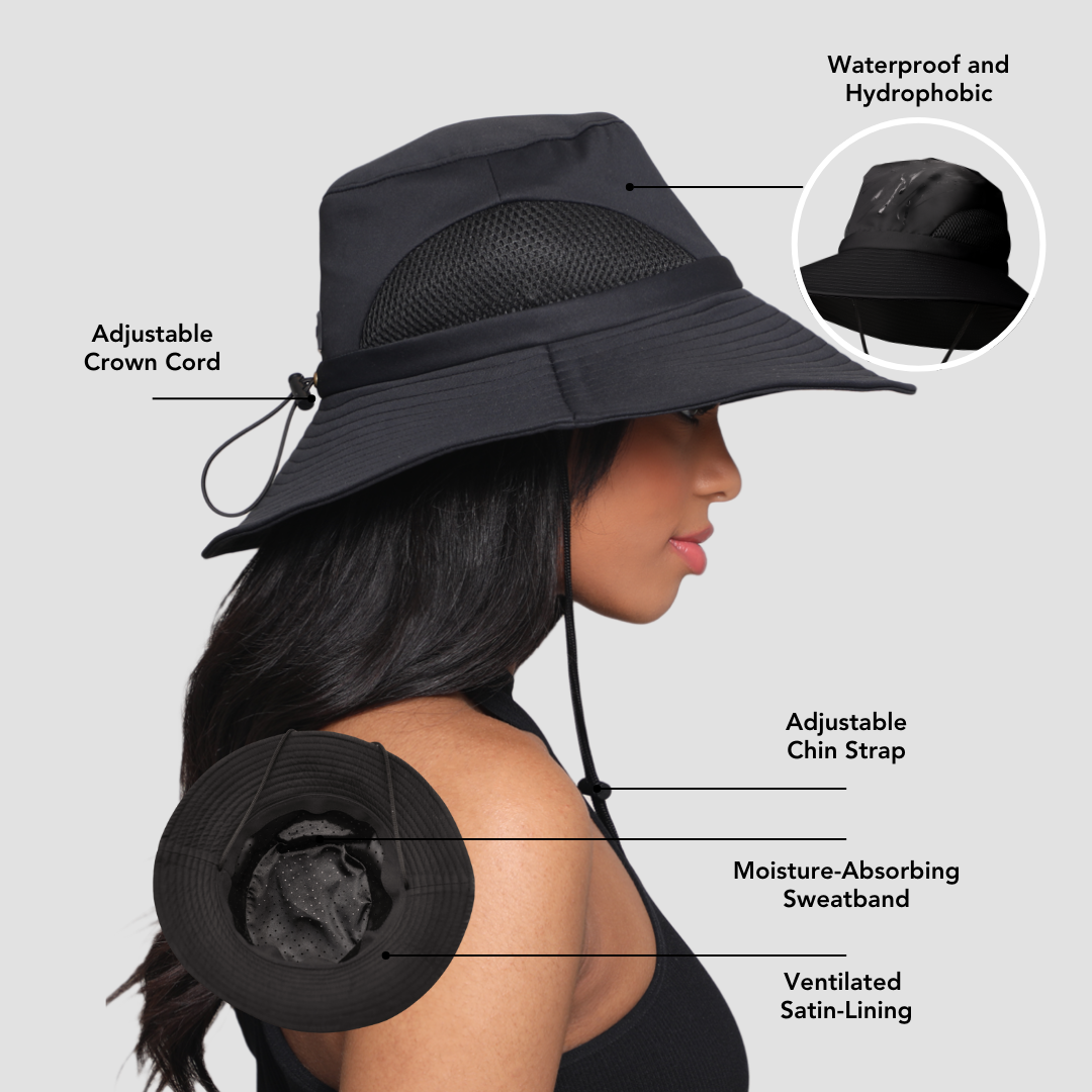 Satin-Lined, Waterproof Sun Hat