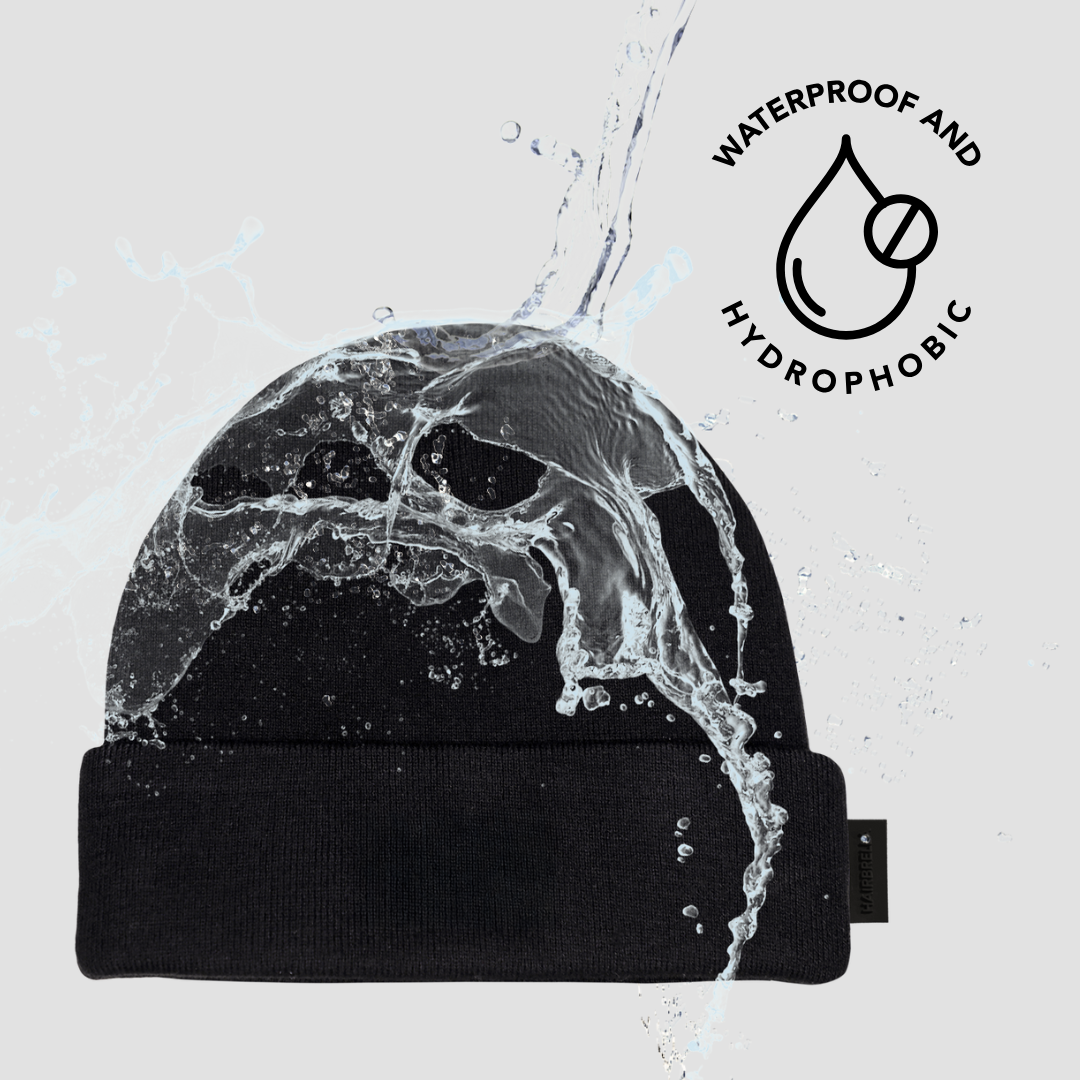 Satin-Lined, Waterproof, Cuffed Beanie