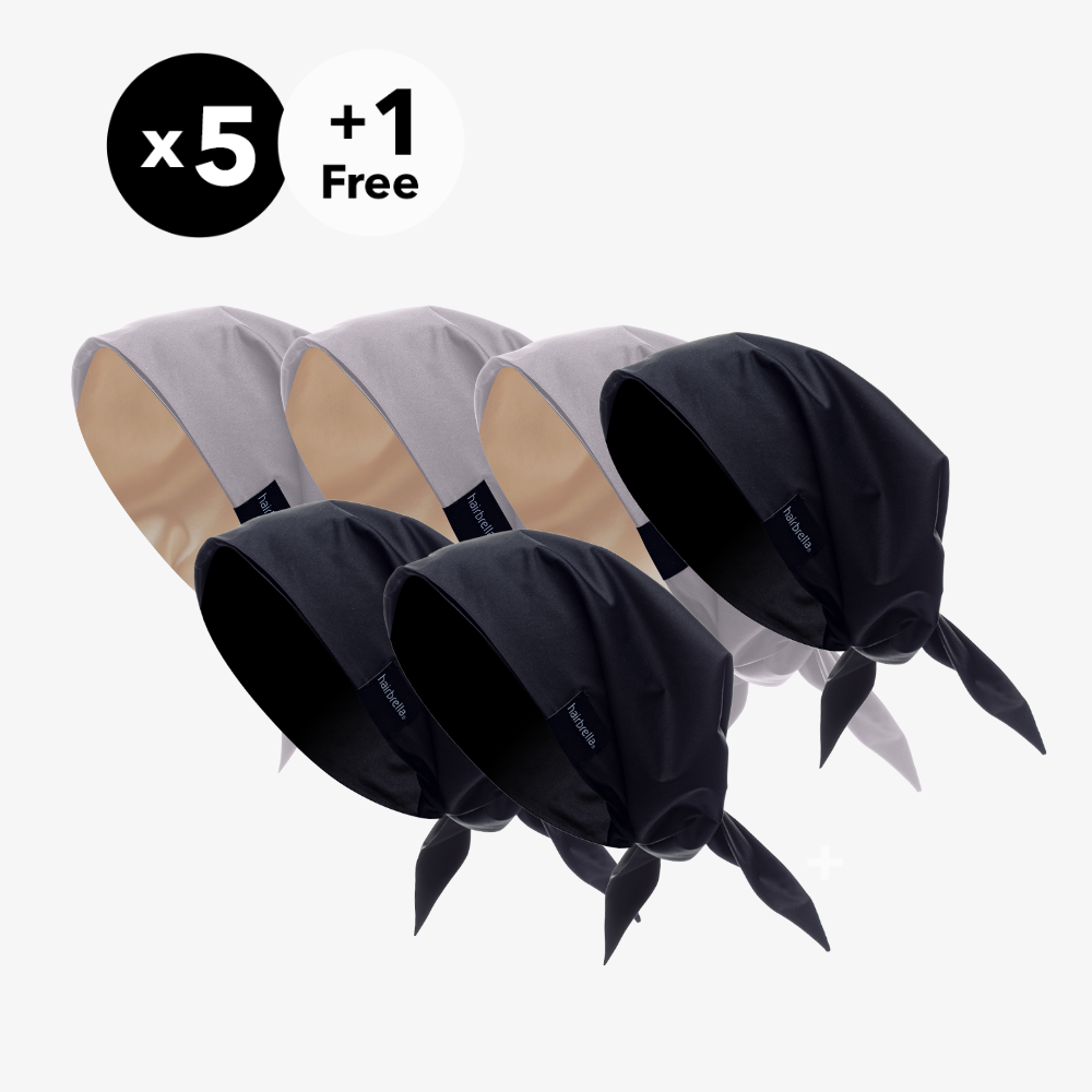 Hairbrella Satin-Lined Bandana Gifting Bundle (Buy 5, Get 1 Free)