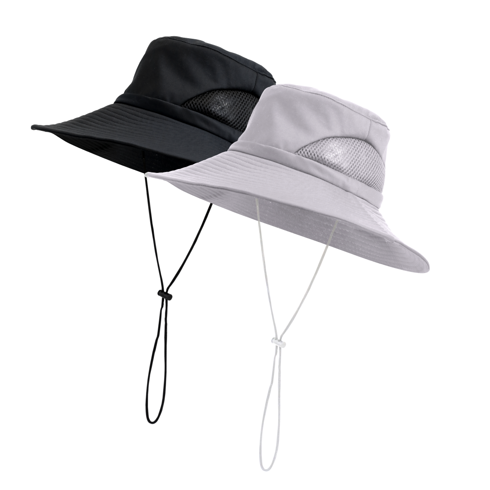 Satin-Lined, Waterproof Sun Hat, Bundle Set (2)